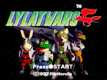 Lylat Wars (Australia) (En,Fr,De) screen shot title